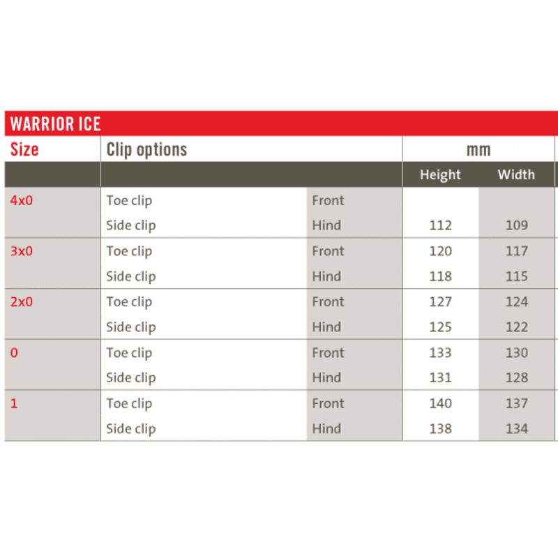 Werkmann warrior ICE bak 6mm